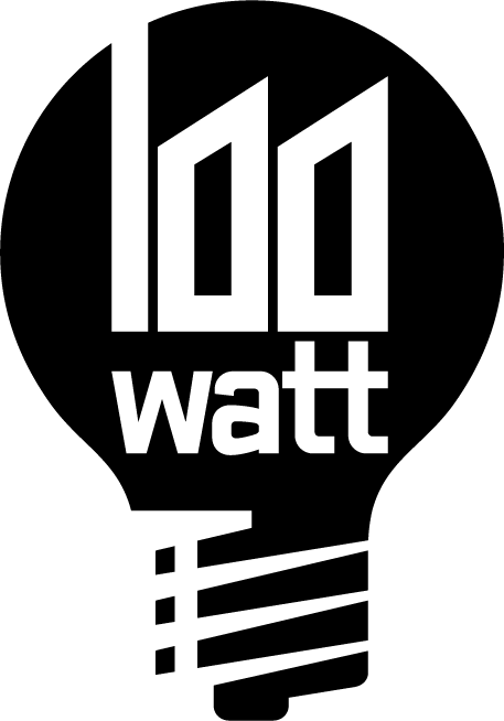 logo 100watt website